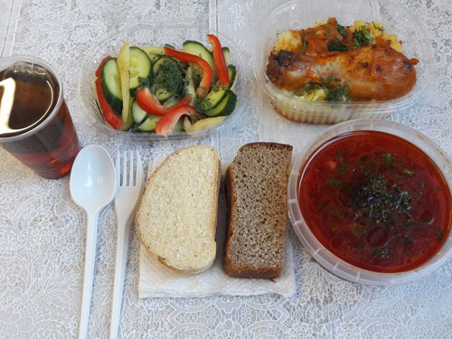 Обилие вкусных и ярких блюд Клин