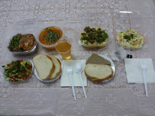 Колоритная палитра из блюд Клин
